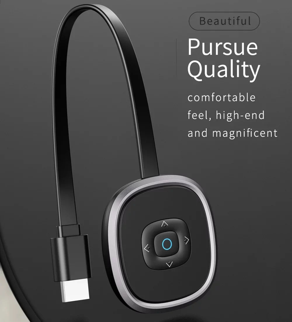 Motor Genic 5G/2.4G WIFI HDMI 4K Sizecreen Wireless Display Adapter Airplay Miracast Dongle