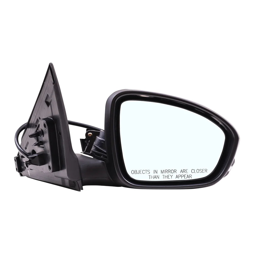 Brock Aftermarket Replacement Passenger Right Power Mirror With Heat-Sizeignal Without Camera Paint To Match Black Compatible With 2020-2021 Nissan Sizeentra