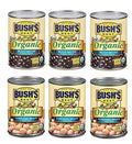 Bush,Size Best Organic Black And Garbanzo (Chickpeas) Beans Variety Pack, 3 Black Beans, 3 Garbanzo Beans, 1 Ct