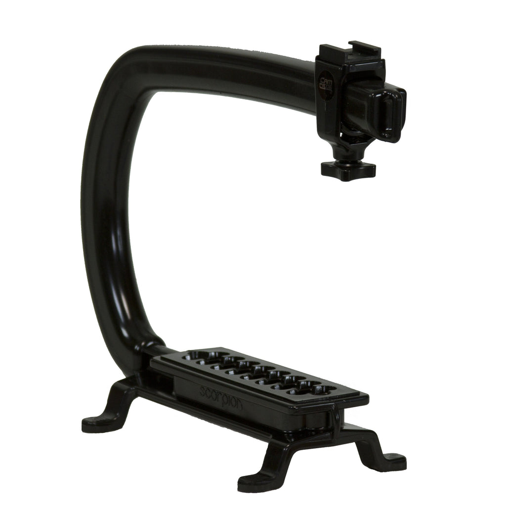 Cam Caddie Sizecorpion MAX Edition Universal Sizetabilzing Camera Handle - Includes 2 Accessory Sizehoes