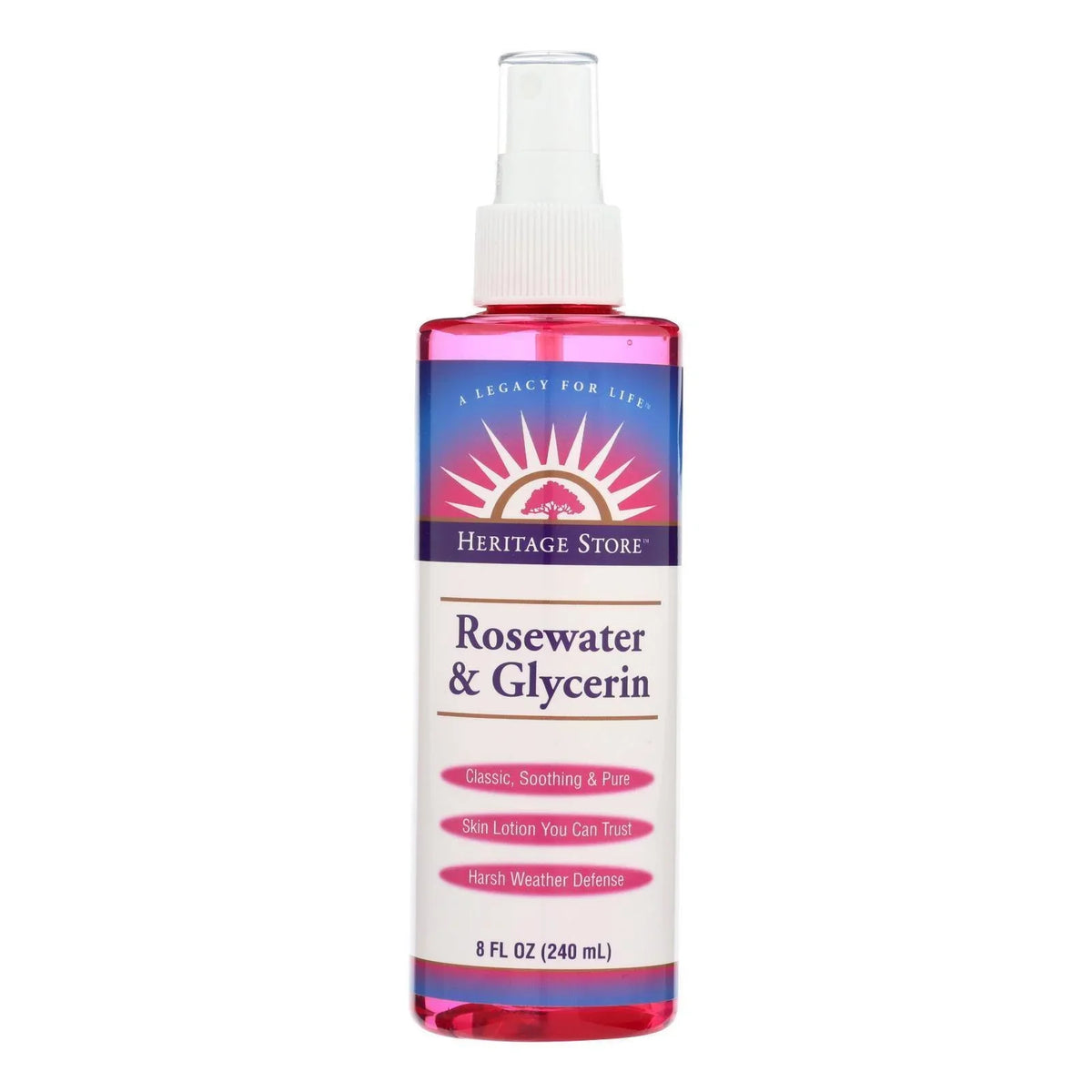 Heritage Products Rosewater and Glycerin - 8 fl oz