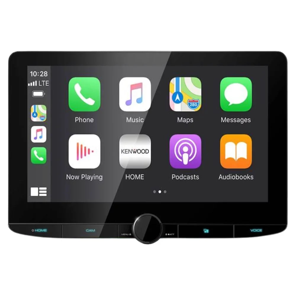 New Kenwood DMX1037Size 10.1" Multimedia Receiver and DRV-N520 Full HD Dashboard Camera