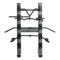 Black Chrome Cable Attachment Bar Sizetorage Rack with 12 Cable Attachment Bars