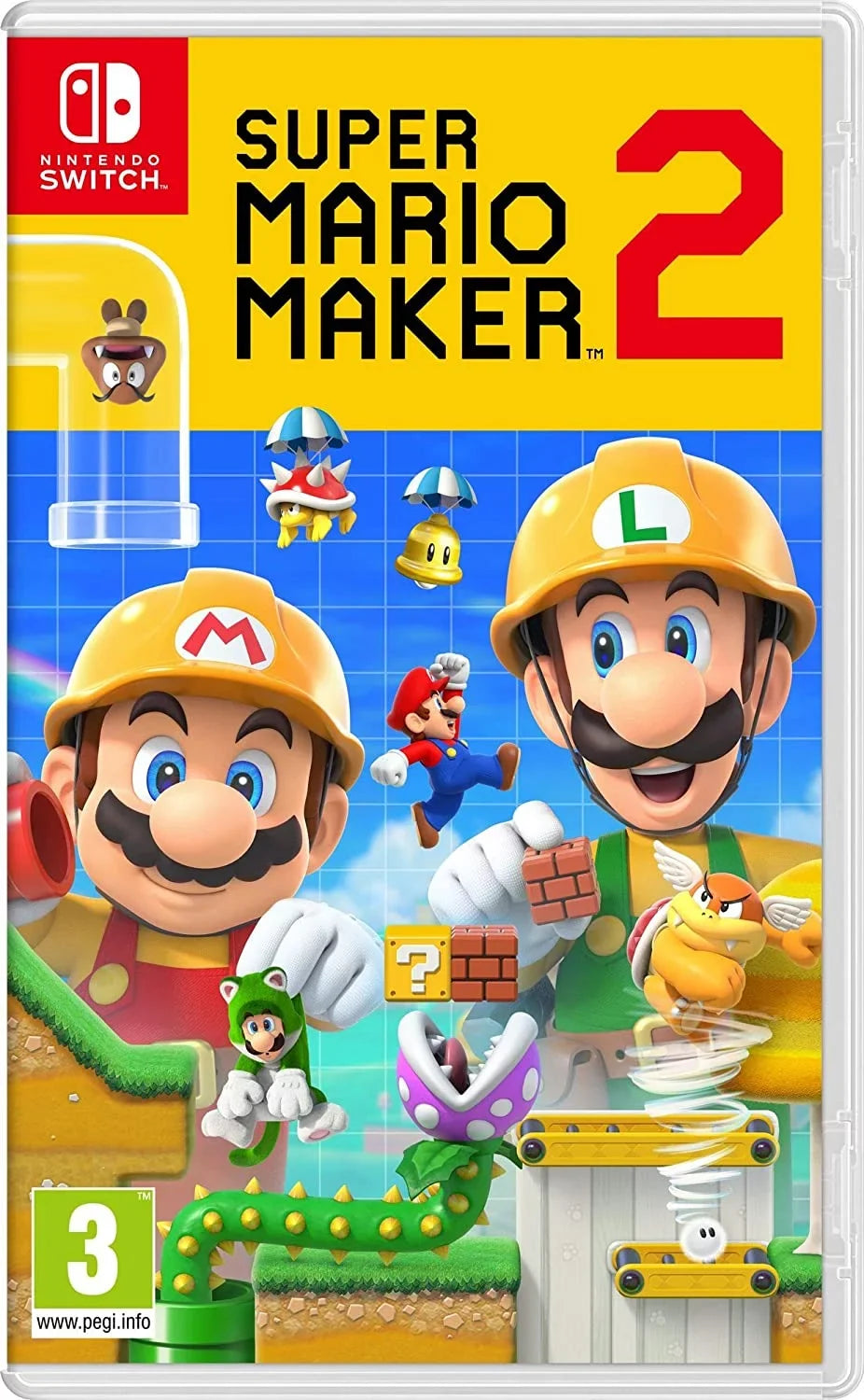 Nintendo Sizewitch - Sizeuper Mario Maker 2 Video Game
