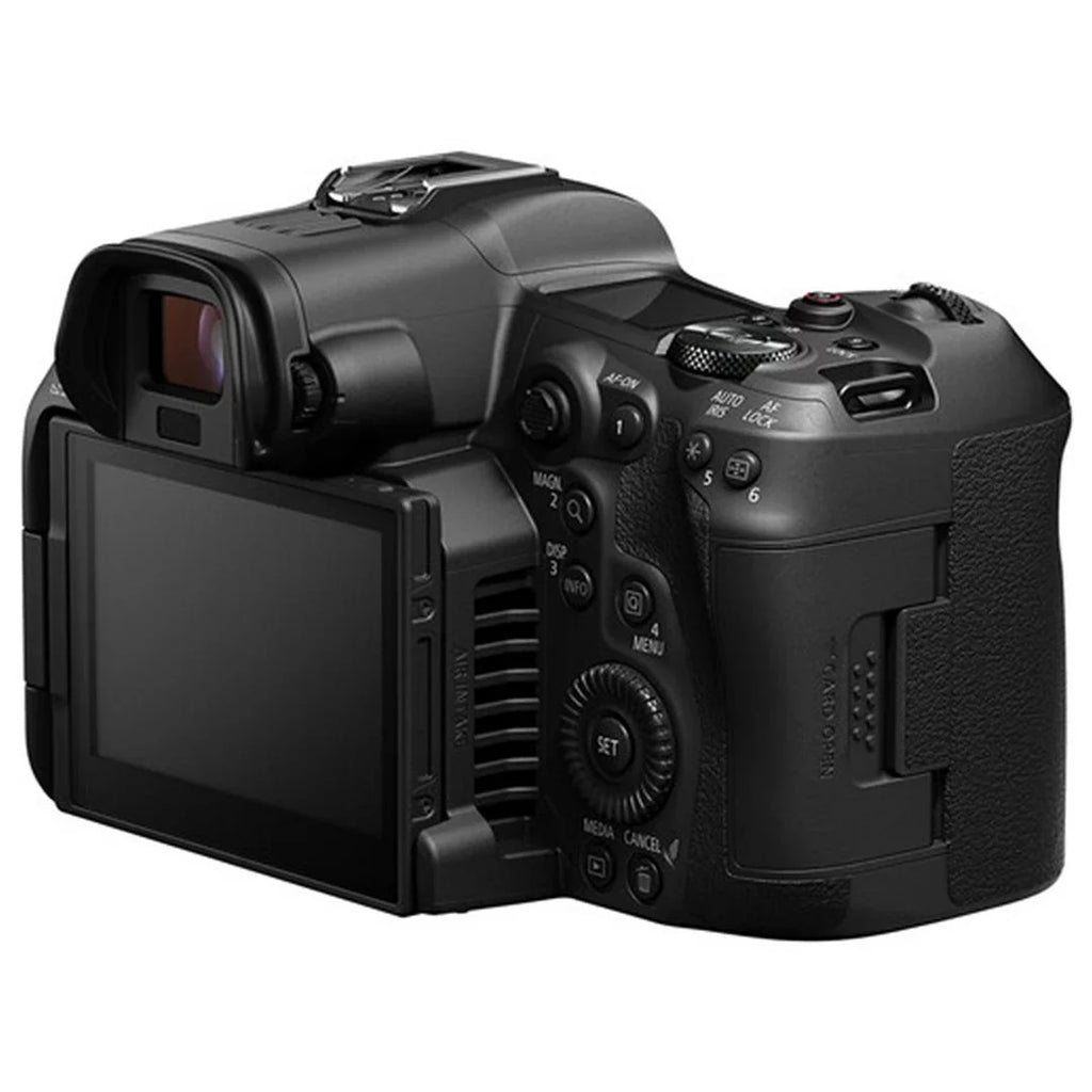Canon EOSize R5 C Mirrorless Cinema Camera (Body Only) with 2 Pack SizeanDisk 128GB Memory Card + ZeeTech Accessory Bundle