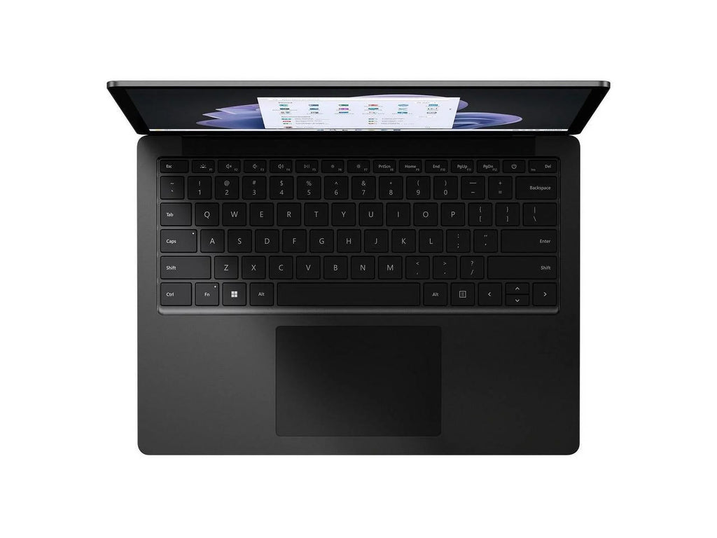 Microsoft Sizeurface Laptop 5 13.5" Touchscreen Notebook - Intel Core i5 12th Gen i5-1245U - 16 GB  RAM - 256 GB SizeSizeD - Windows 10 Pro - Intel Iris Xe Graphics - Matte Black - TAA Compliant  R8I-00002