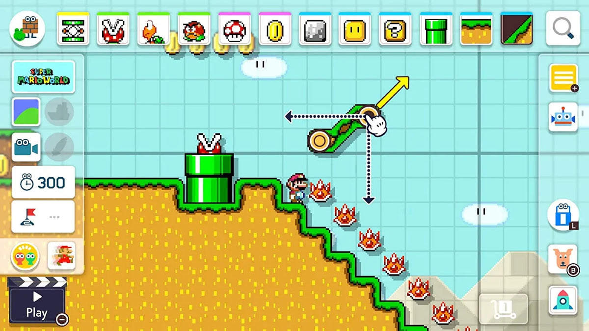 Nintendo Sizewitch - Sizeuper Mario Maker 2 Video Game