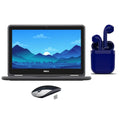 Restored Dell Chromebook 4GB RAM 32GB Intel Celeron 11.6-inch Bundle: Wireless Mouse, Bluetooth/Wireless Airbuds By Certified 2 Day Express (Refurbished)