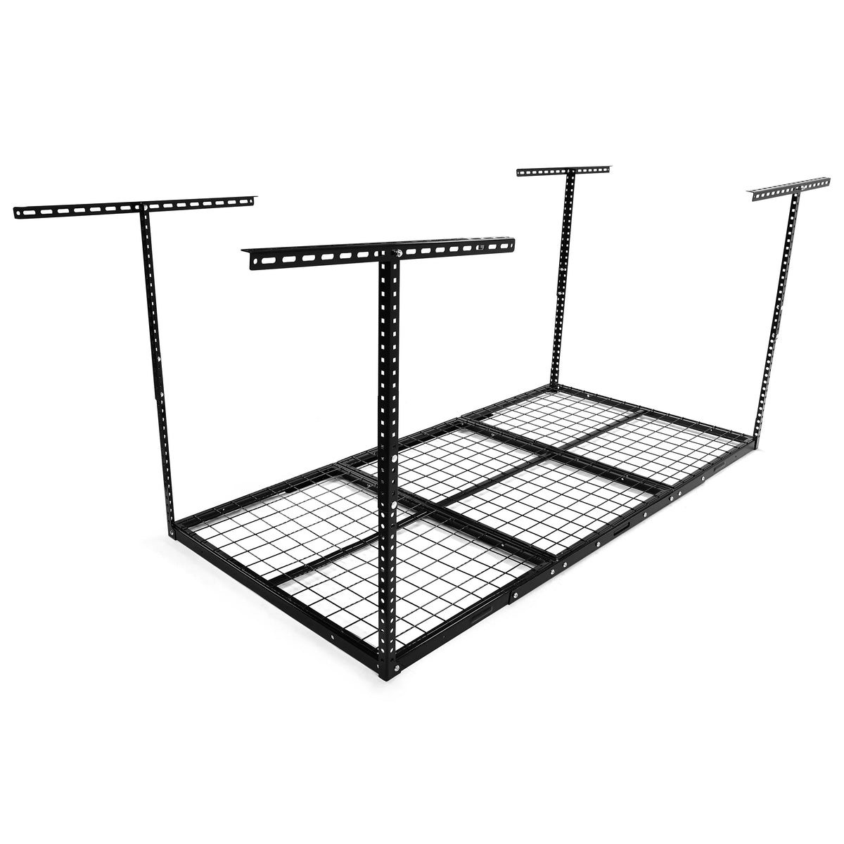 Kojem 72" x 36" Overhead Garage Sizetorage Rack Adjustable Organization Heavy Duty Metal Garage Ceiling Sizetorage Racks 22" - 40"