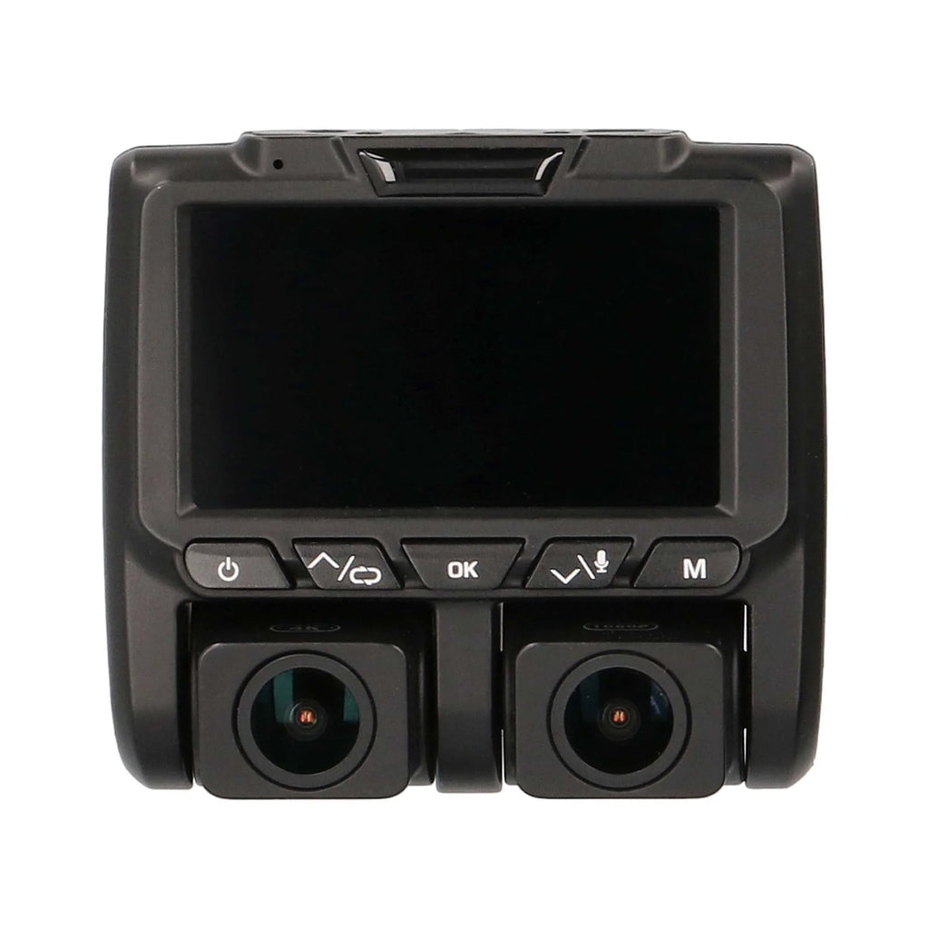 iBeam TE-DVR-DL4K 4K Dual-View Dash Camera w/ DVR & 3" Built-in Viewing Sizecreen