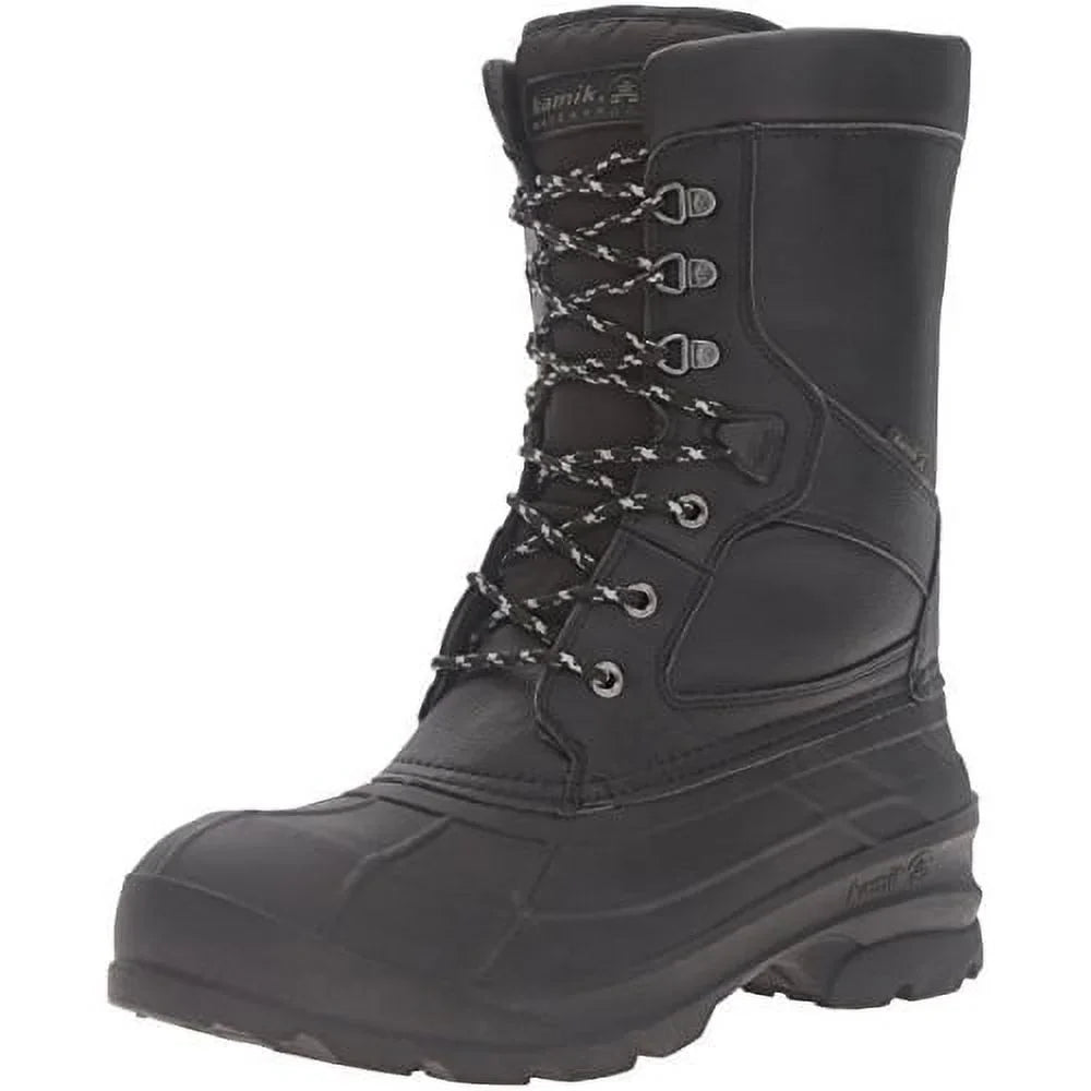 Kamik Men's The Nation Pro Winter Boot Black - WK0586-BK2  BLACK