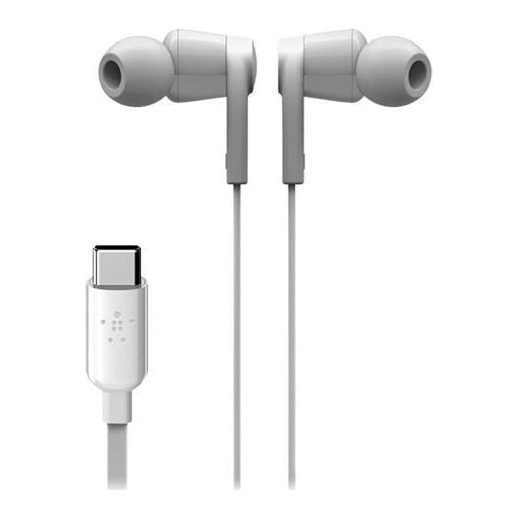 Belkin ROCKSizeTAR Ivory G3H0002BTWHT USizeB-C Connector Headphones with USizeB-C Connector