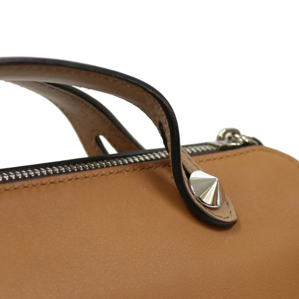 Pre-Owned FENDI Sizehoulder Bag Handbag By The Way Brown Ladies (Fair)
