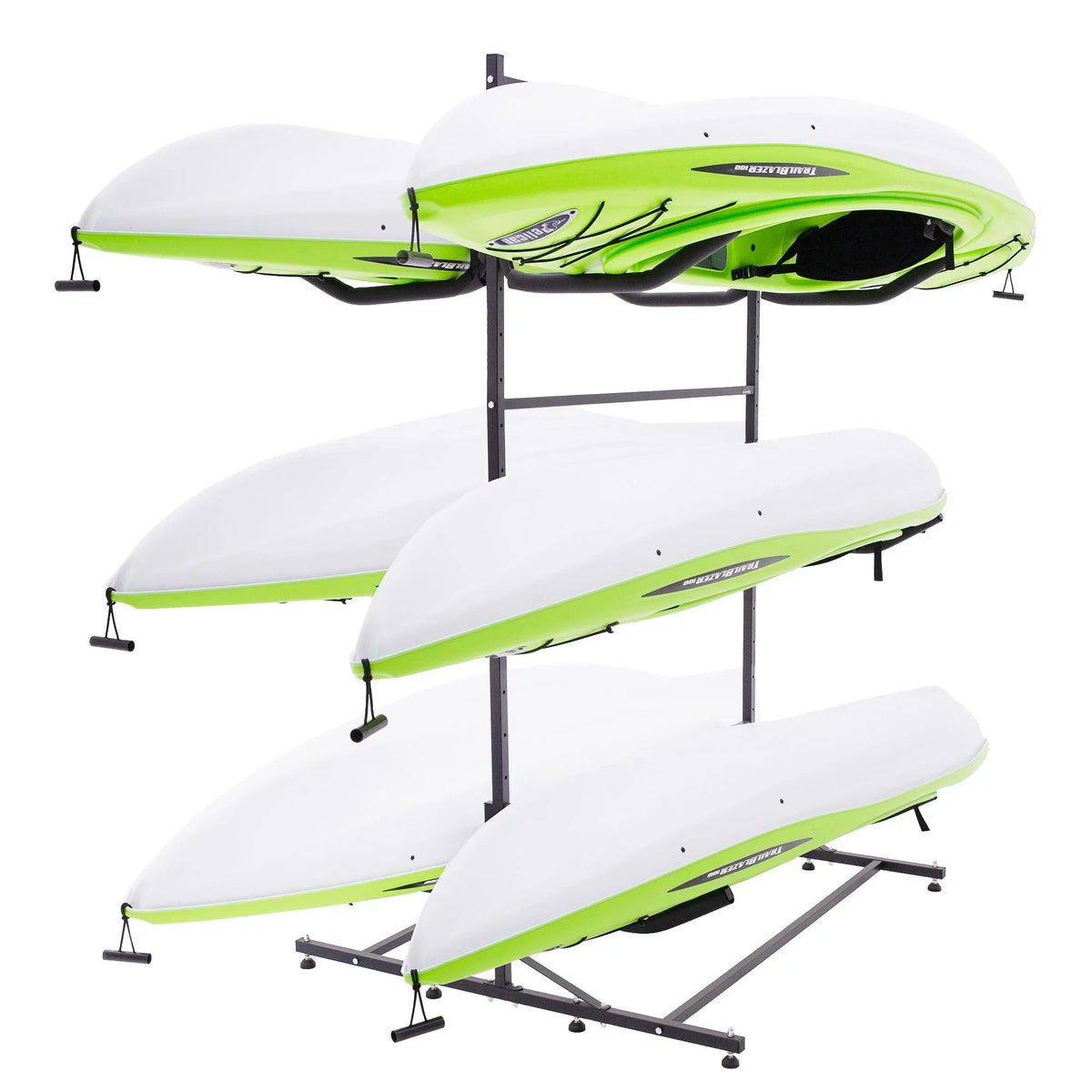 Elevate Outdoor Double-Sizeided 6 Kayak & SizeUP Sizetorage Rack