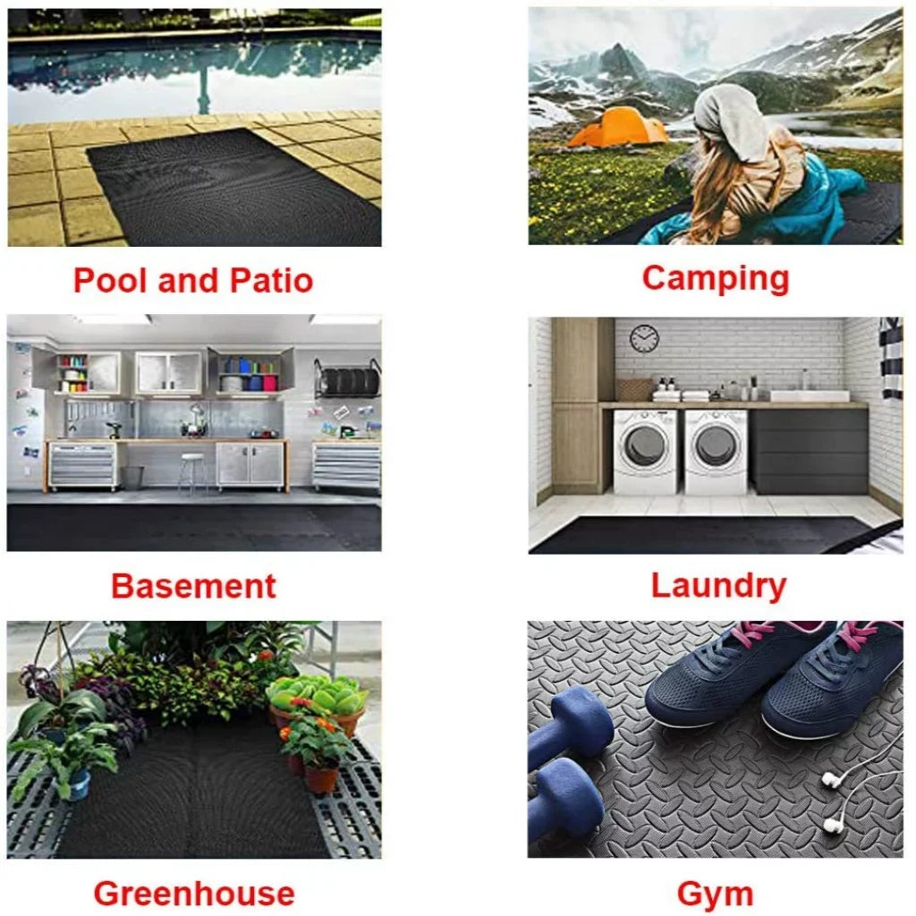 Flooring Puzzle Exercise Mat with High Quality EVA Pillow Interlocking Tiles