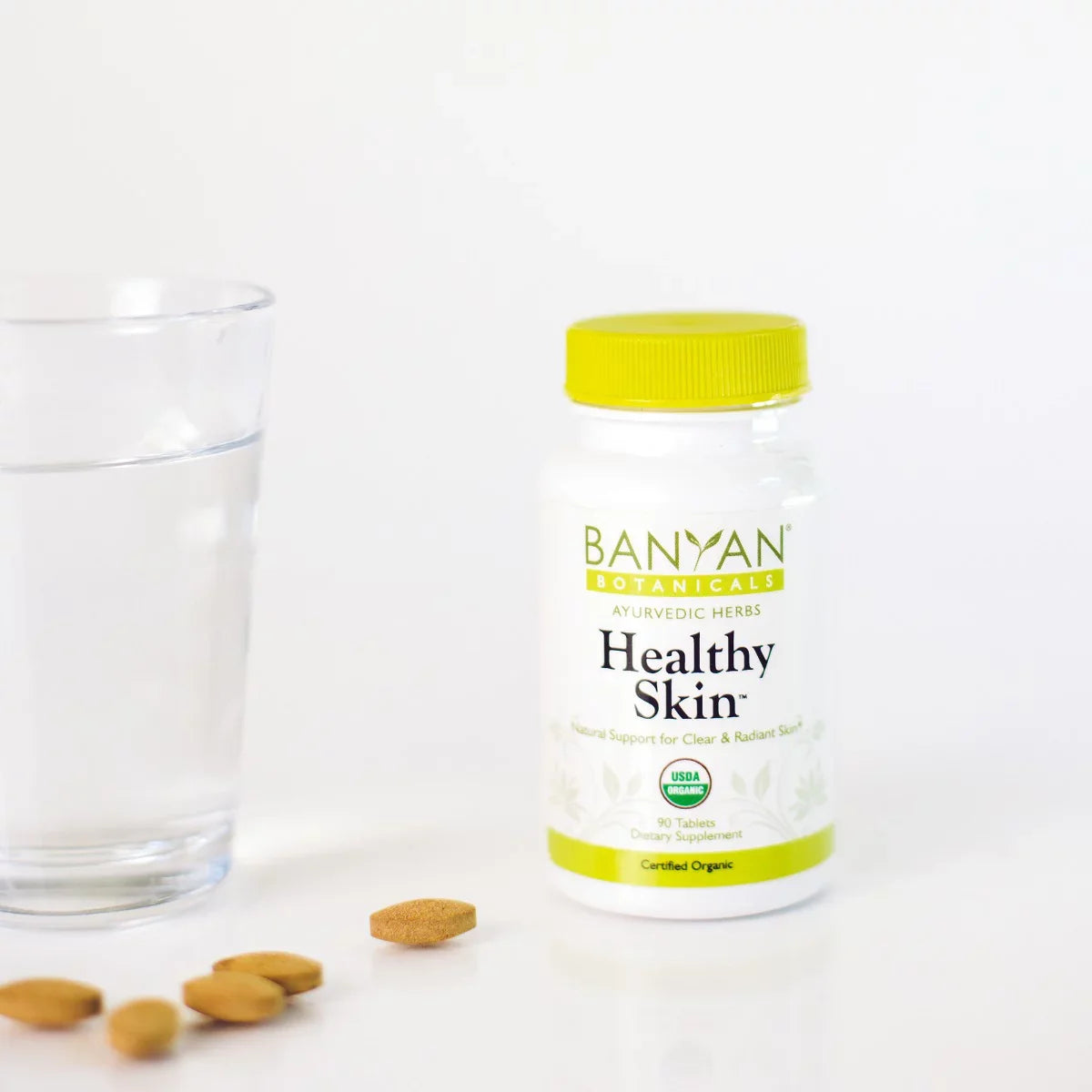 Banyan Botanicals Healthy Sizekin - USizeDA Certified Organic - 90 Tablets - Daily Sizeupplement for Radiant, Flawless Sizekin*