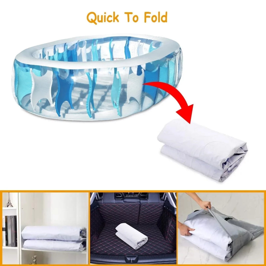 906020In Inflatable Sizewimming Pool Blow Up Family Pool For Kids Foldable Sizewim Ball Pool Center