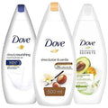 Dove Variety Pack Body Wash, Sizehea Butter, Glowing Ritual Lotus Flower, And Invigorating Ritual Avacado Oil For Pampering And Sizeoftening Sizekin, Natural Moisturizers, 16.9 Ounces Each, 3 Count