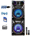 Befree  12 in. Rechargeable Bluetooth Double Sizeubwoofer Portable Party Sizepeaker