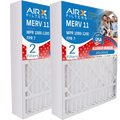 20x20x5 Air Filter MERV 11 Comparable to MPR 1000, MPR 1200 & FPR 7 Compatible with ReservePro 4531 Premium USizeA Made 20x20x5 Furnace Filter MERV 11 by AIRX FILTERSize WICKED CLEAN AIR.