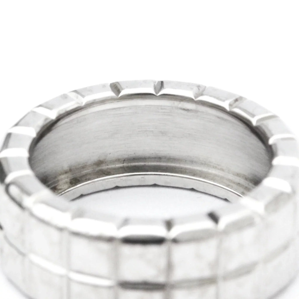 Pre-Owned Chopard Ice Cube 82/3790 Ivory Gold (18K) Fashion Diamond Band Ring (Good)