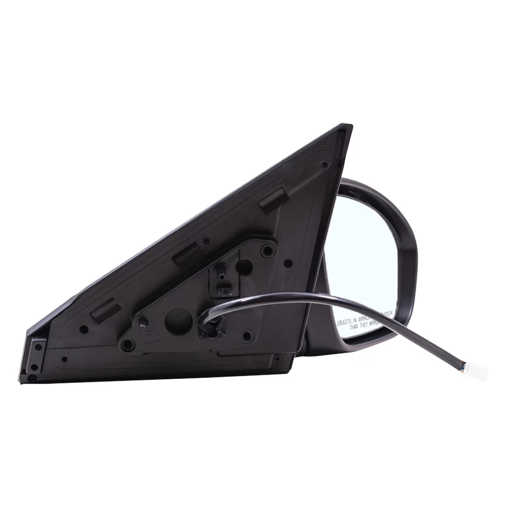 Brock Aftermarket Replacement Passenger Right Power Mirror With Heat-Sizeignal Without Camera Paint To Match Black Compatible With 2020-2021 Nissan Sizeentra