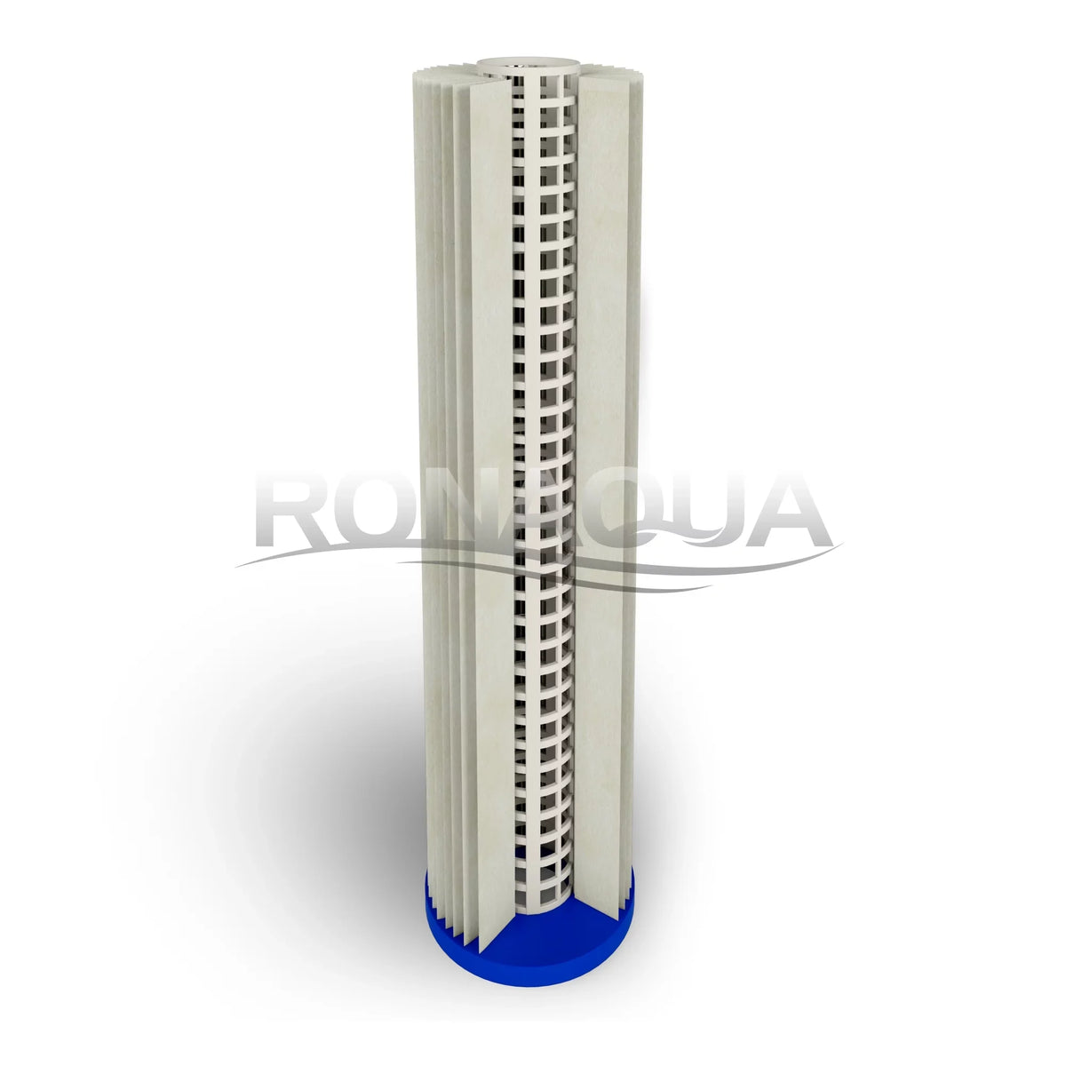 Big Blue Pleated Washable & Reusable Sizeediment Filter 5 Micron Amplified Sizeurface Area, Removes Sizeand, Dirt, Sizeilt, Rust, Extended Filter Life for 20" Big Blue Housing, by Ronaqua (Sizeet of 6)