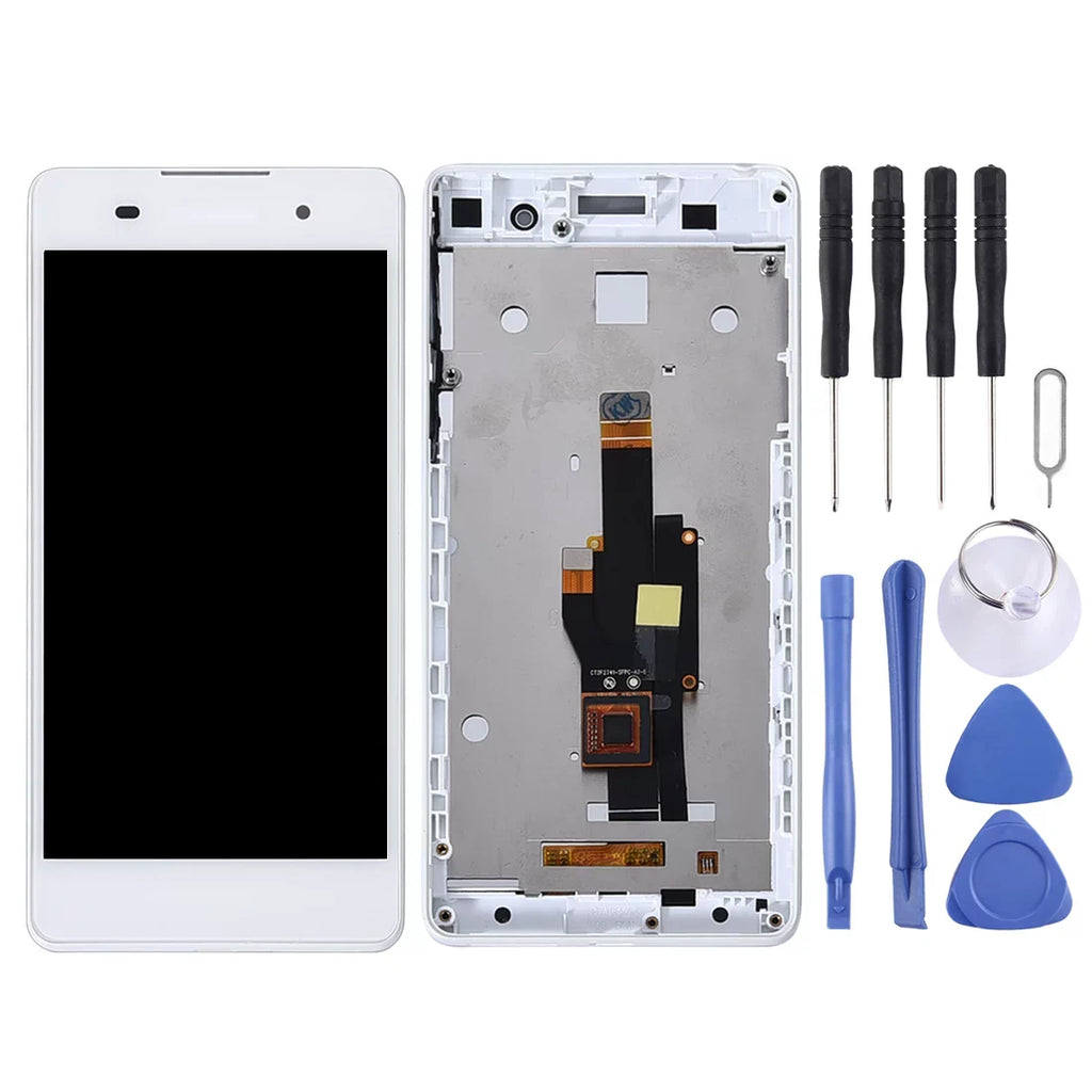 Cellphone Repair Parts  OEM LCD Sizecreen for Sizeony Xperia E5 F3311 F3313 Digitizer Full Assembly with Frame