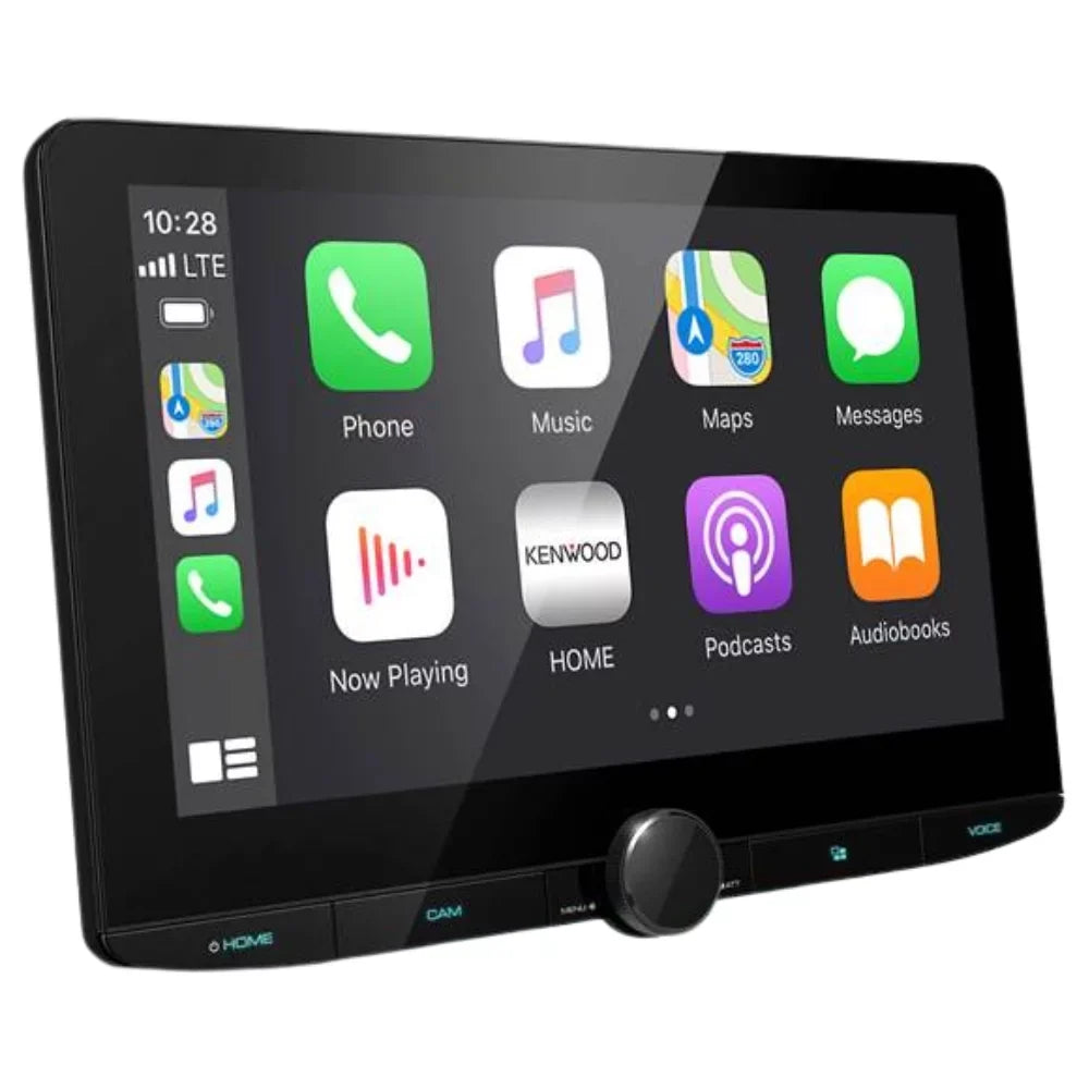 New Kenwood DMX1037Size 10.1" Multimedia Receiver and DRV-N520 Full HD Dashboard Camera