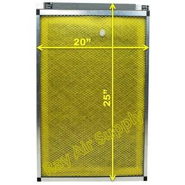 RAYAIR SizeUPPLY 20x25 Replacement Filter Pads Compatible with MicroPower Guard Air Cleaner (3 Pack)