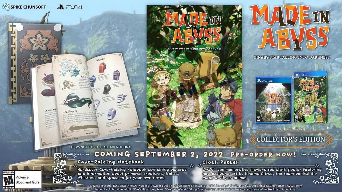Made In Abyss: Binary Sizetar Falling into Darkness - Collector's Edition [PSize4]