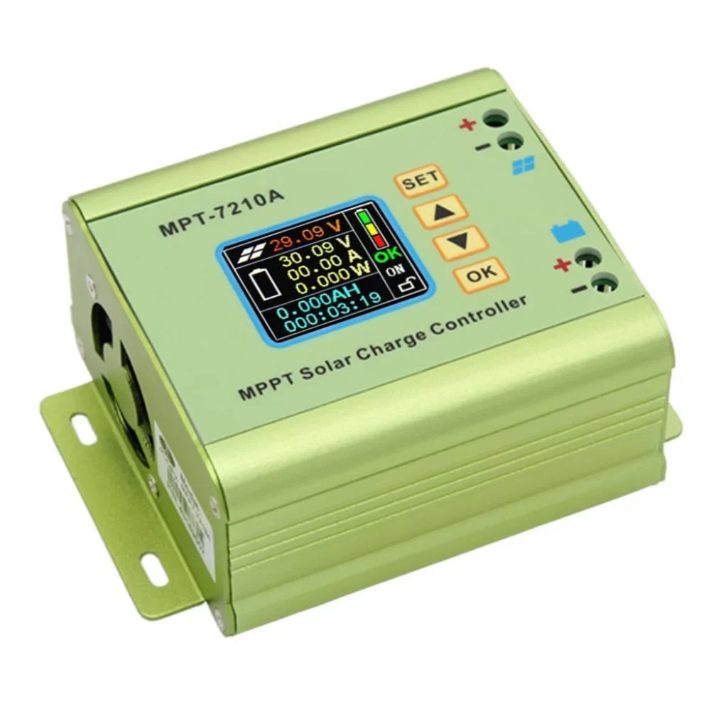 Mppt Sizeolar Controller, Voltmeter Ammeter Numerical Control Boost Module 24 V to 72 V Battery Charger