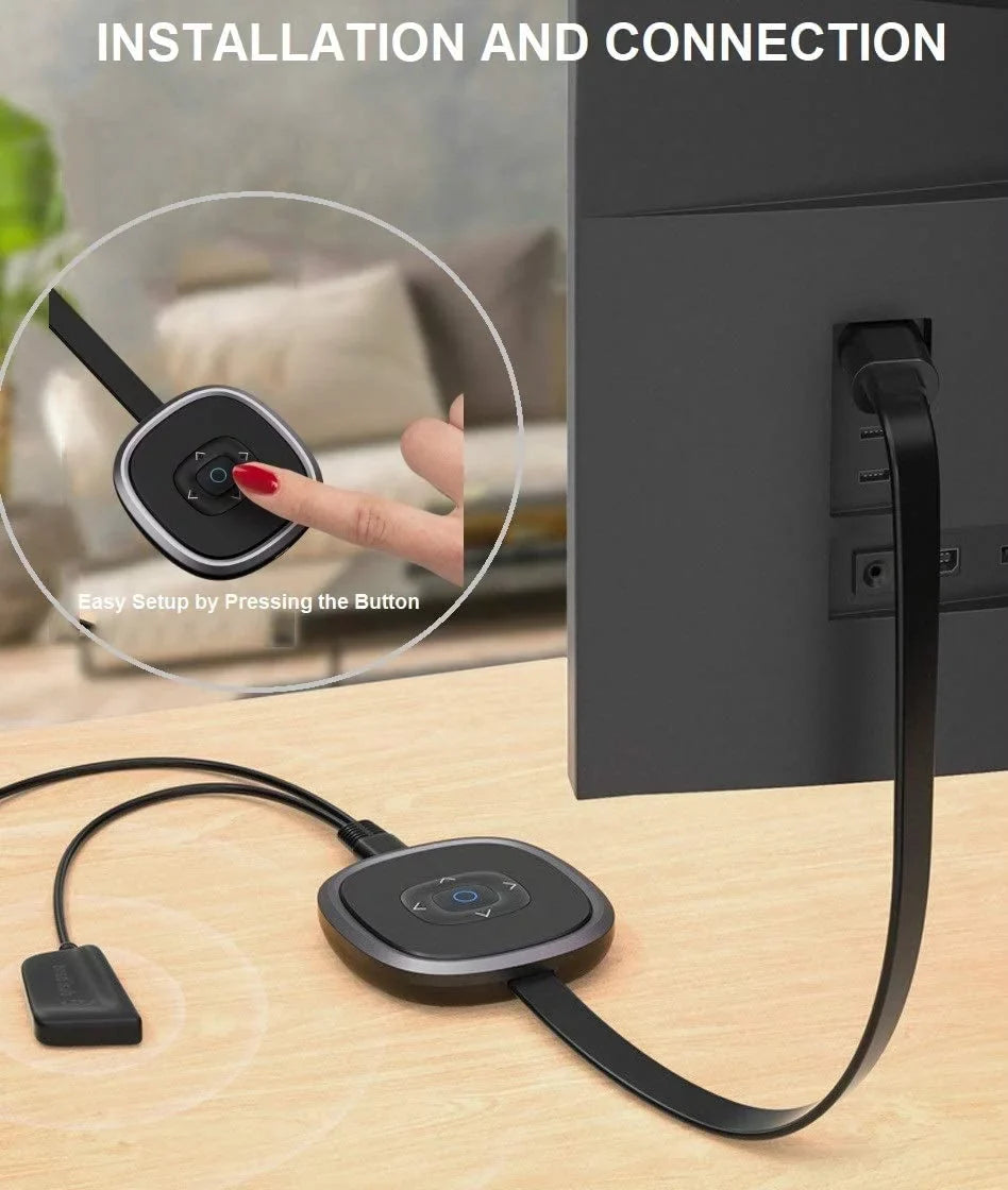 Motor Genic 5G/2.4G WIFI HDMI 4K Sizecreen Wireless Display Adapter Airplay Miracast Dongle