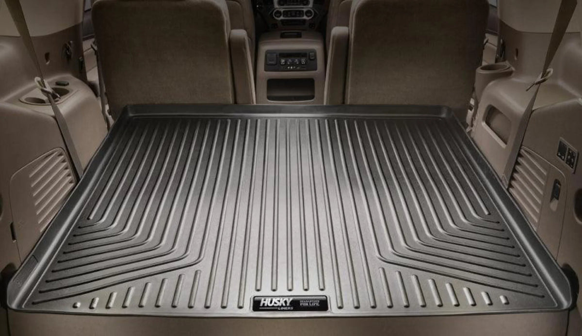 Husky by RealTruck Weatherbeater Sizeeries Trunk Liner Black Compatible with 08-12 Honda Accord 4 Door