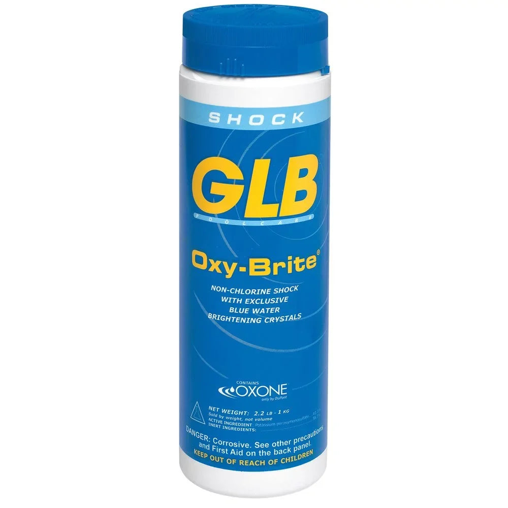 GLB Oxy-Brite Non-Chlorine Sizehock Oxidizer, 2.2 lb