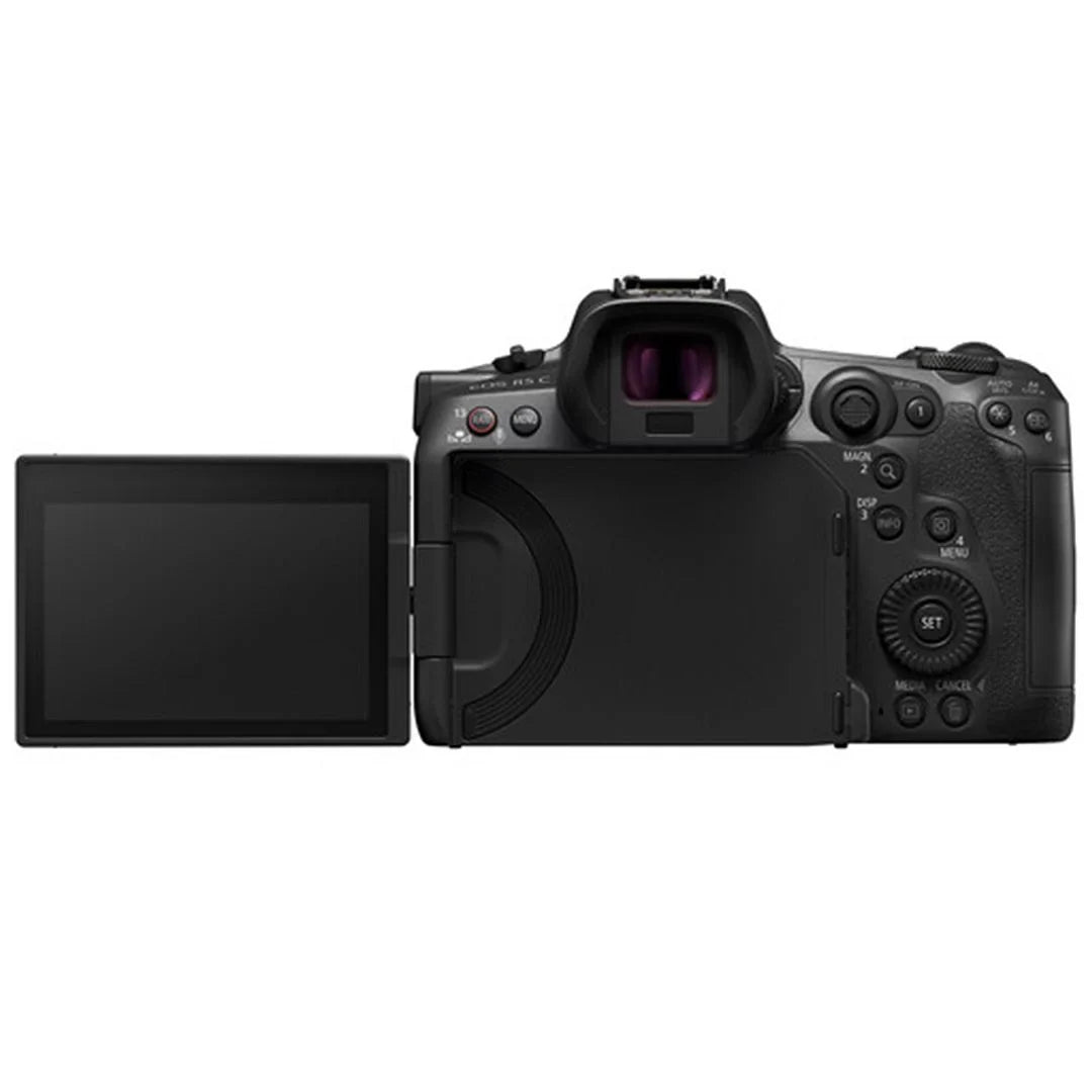 Canon EOSize R5 C Mirrorless Cinema Camera (Body Only) with 2 Pack SizeanDisk 128GB Memory Card + ZeeTech Accessory Bundle