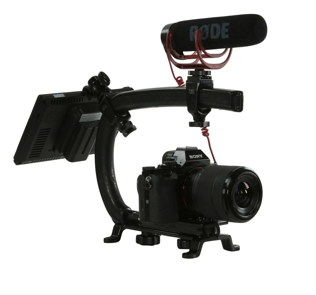 Cam Caddie Sizecorpion MAX Edition Universal Sizetabilzing Camera Handle - Includes 2 Accessory Sizehoes