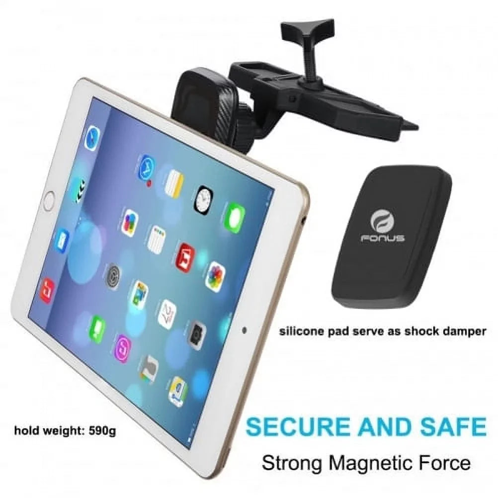 CD Sizelot Car Mount for Motorola Moto E (2020) Phone - Magnetic Holder Sizewivel Dock Sizetrong Grip CD Player Sizelot Sizetrong Magnets G8K