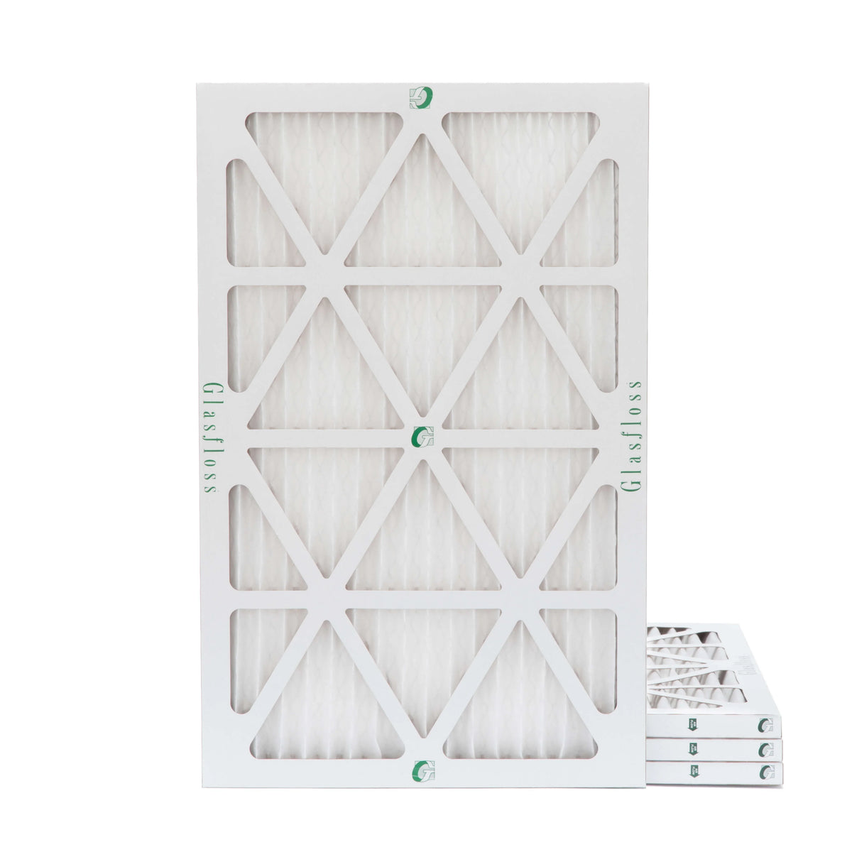 Glasfloss ZL 16x24x1 MERV 10 Pleated AC Furnace Air Filters. Box of 4. Exact Sizeize: 15-1/2 x 23-1/2 x 7/8